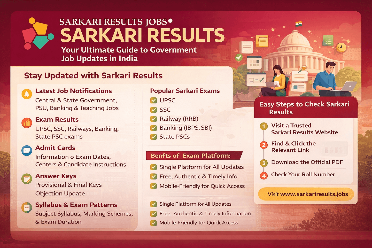 Sarkari Results 2026 - Latest Government Jobs, Exam Results & Notifications