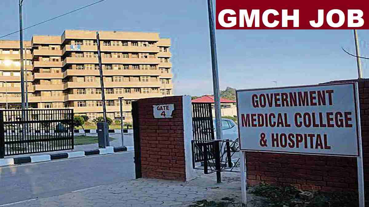 GMCH Chandigarh Nursing Officer Recruitment 2025 Last Date, Fee