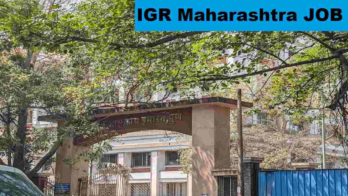 IGR Maharashtra Peon Recruitment 2025 Direct Link Apply 284 Posts
