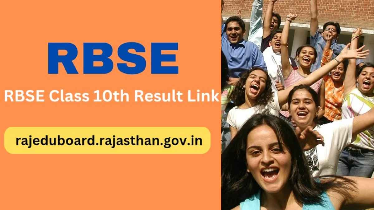 RBSE 10th Result 2025 Check Rajasthan Board Class 10 Results Online