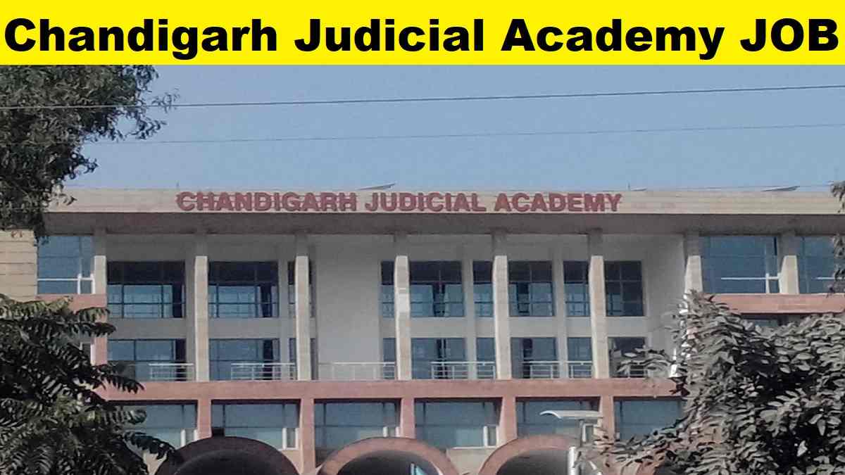 Chandigarh Judicial Academy MTS Recruitment 2025 Direct Link Apply 05 Posts