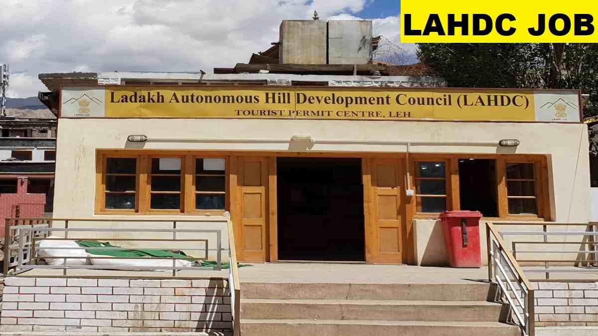 LAHDC Driver, Chowkidar, Clerk Recruitment 2025 Direct Link Apply 534 Posts