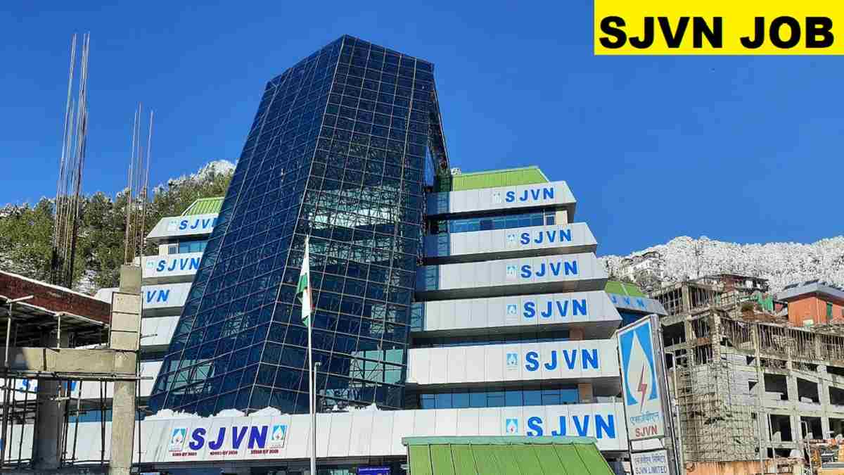 SJVN Assistant, Workmen Trainee Recruitment 2025 Direct Link Apply 13 Posts