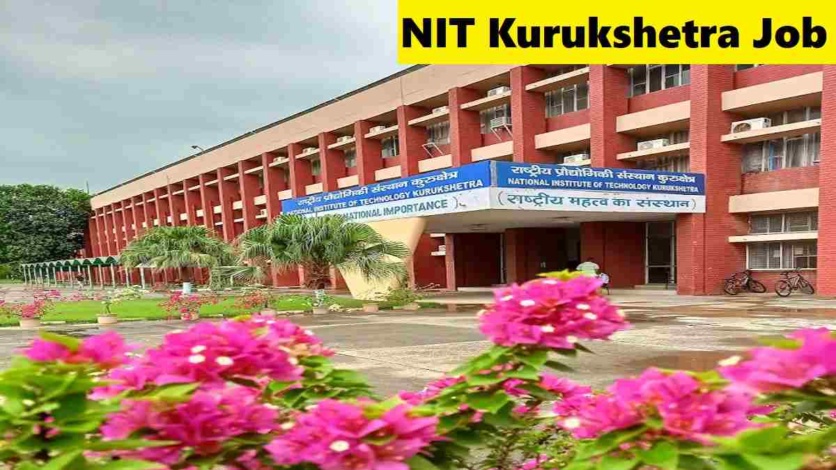NIT Kurukshetra Officer, Engineer Recruitment 2025 Last Date, Fee