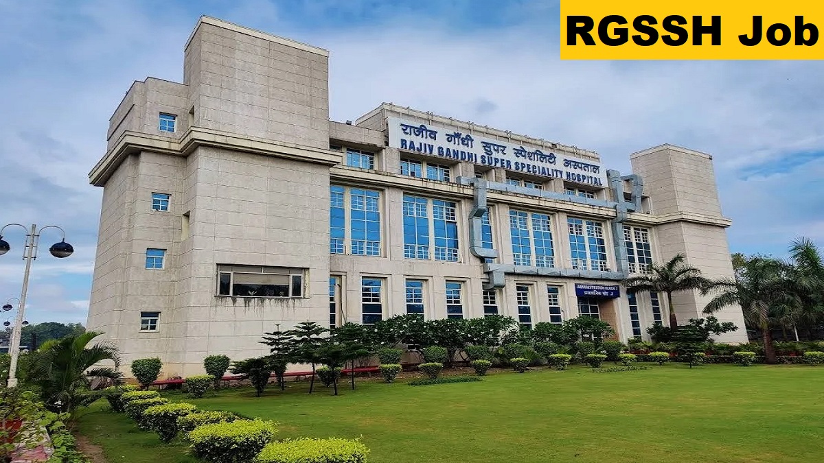 RGSSH Senior Resident Recruitment 2025 Direct Link Apply 96 Posts
