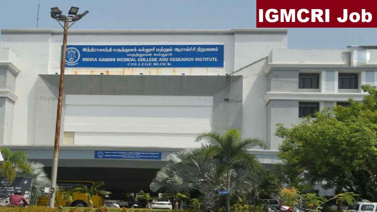 IGMCRI Nursing Officer Recruitment 2025 Direct Link Apply 226 Posts