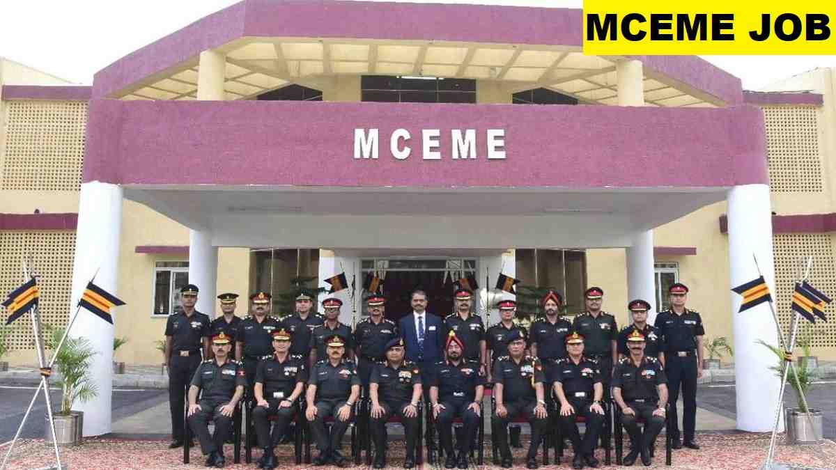 Army MC EME Group C Recruitment 2025 Direct Link Apply 49 Posts