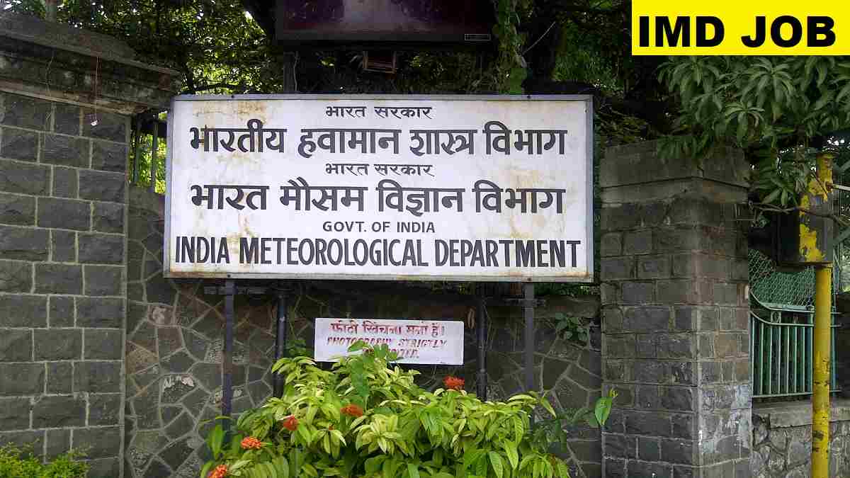 IMD Project Staff Recruitment 2025 Direct Link Apply 134 Posts