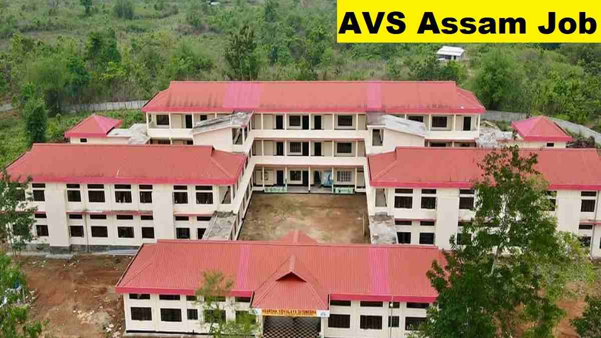 AVS Assam PGT, Teacher Recruitment 2025 Direct Link Apply 148 Posts