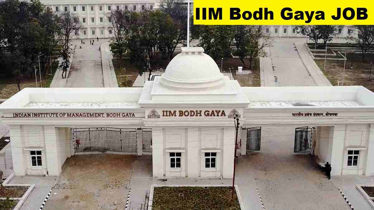 IIM Bodh Gaya Faculty Recruitment 2026 Direct Link Apply 76 Posts
