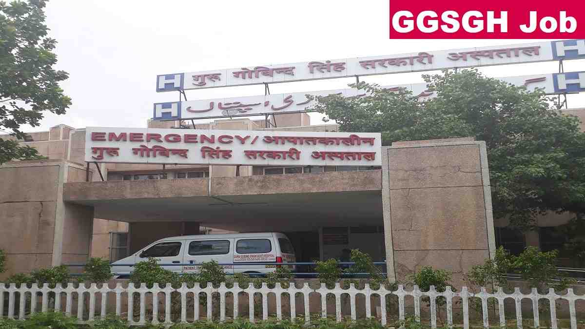 GGSGH Paramedical Recruitment 2026 Direct Link Apply 1079 Posts