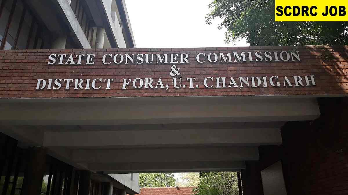 SCDRC Chandigarh Clerk Recruitment 2026 Direct Link Apply 06 Posts