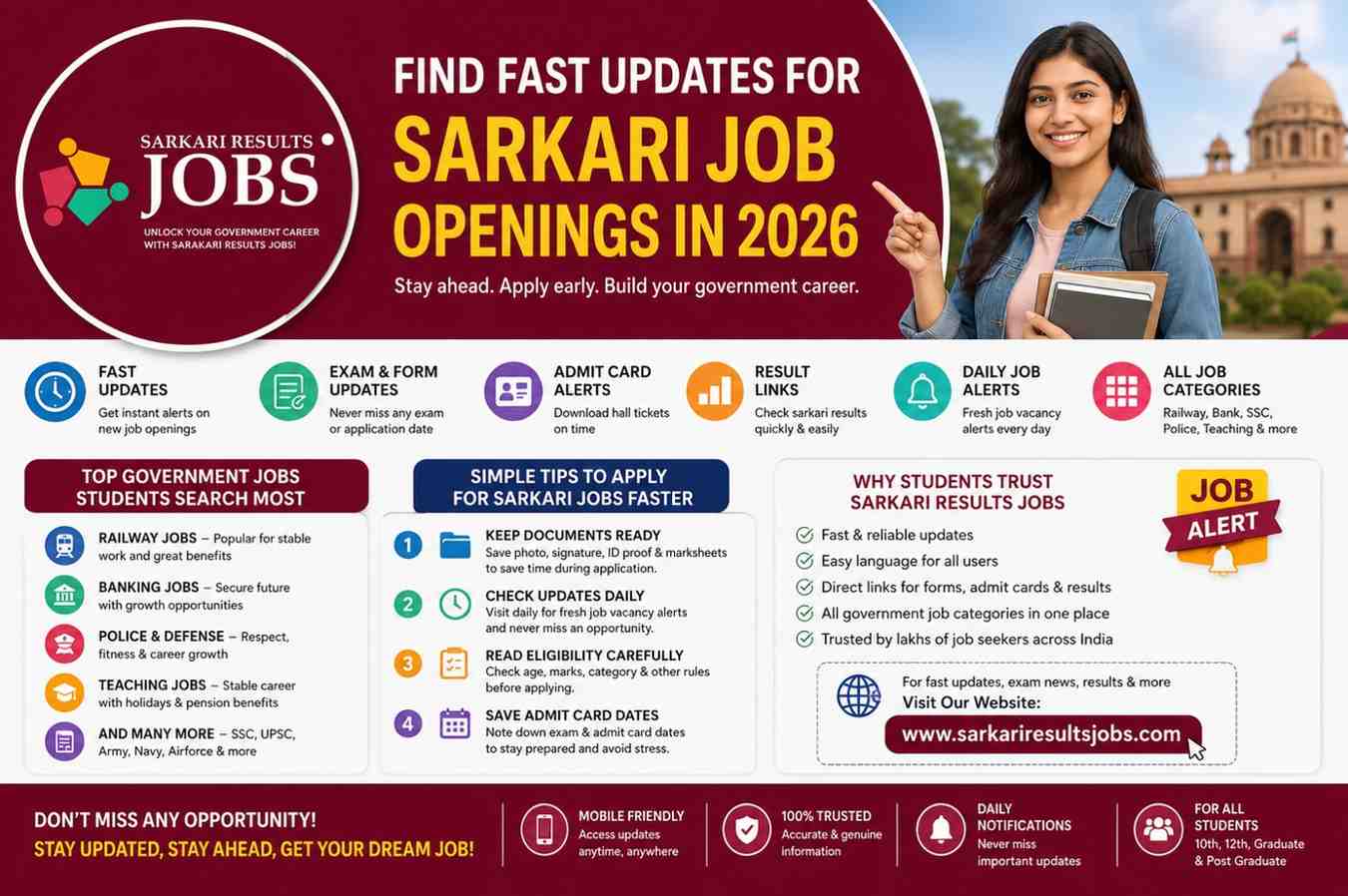 Latest Sarkari Job Updates and Govt Vacancy News