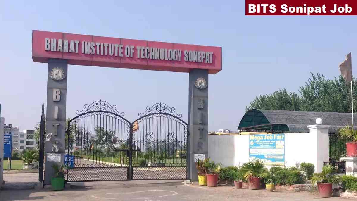 BITS Sonipat Mali Recruitment 2026 Last Date Sweeper, Peon 16 Posts